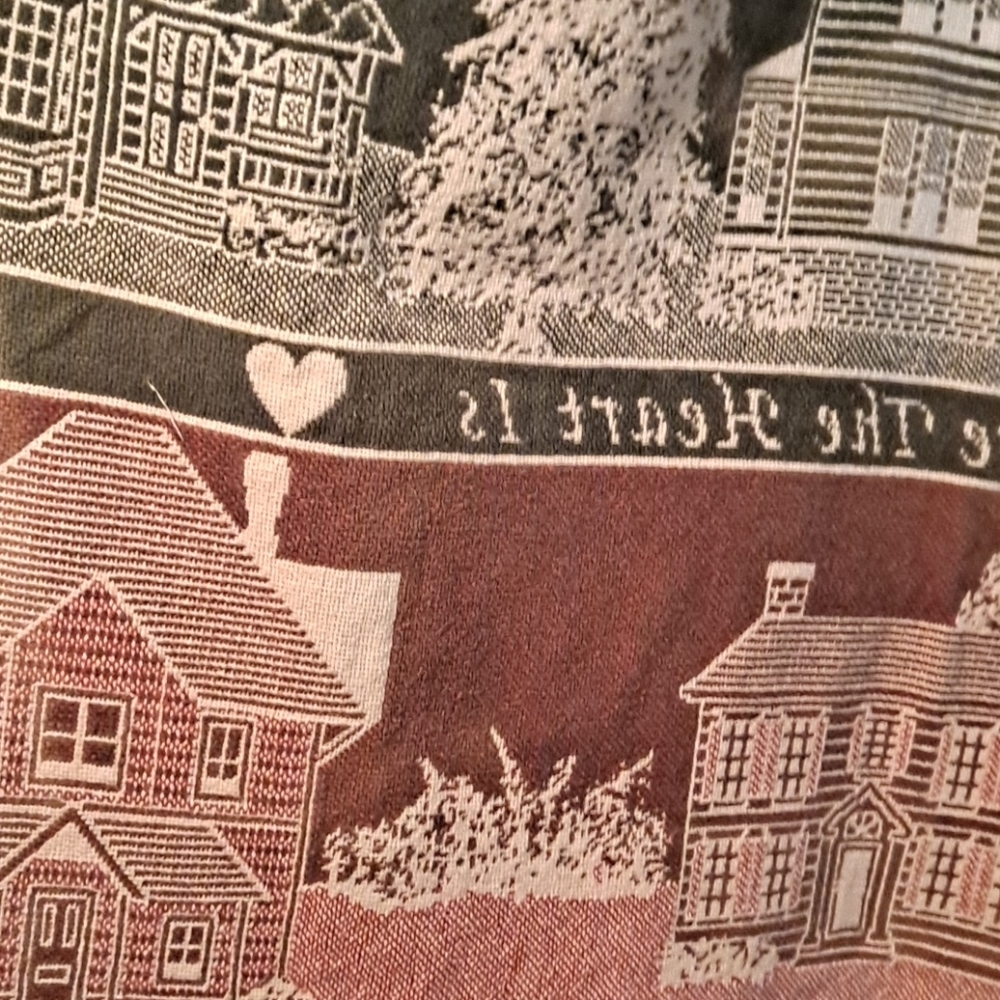 "Home Sweet Home" Throw View 4